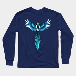 Magpie in Flight Long Sleeve T-Shirt